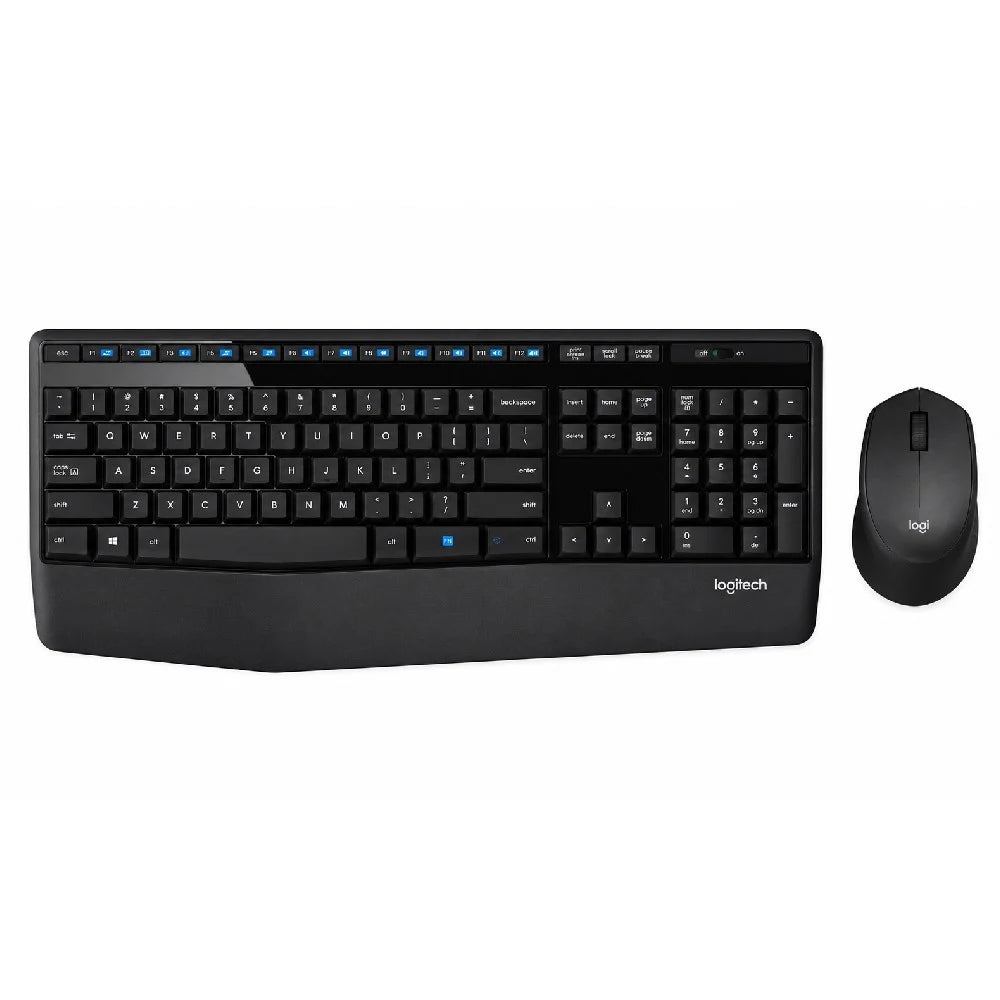 เมาส์และคีย์บอร์ด Logitech Wireless Mouse + Keyboard  (TH/EN)